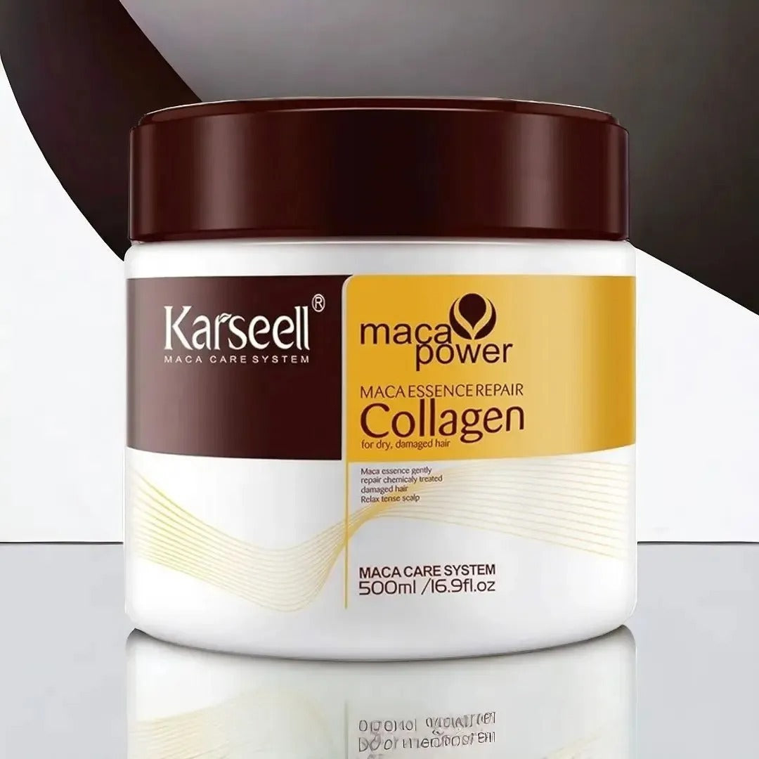 Karseell Collagen Hair Treatment Mask For Dry Damaged & All Hair Types - 500ml